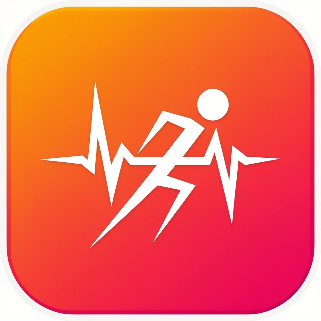 Fitness tracker app icon