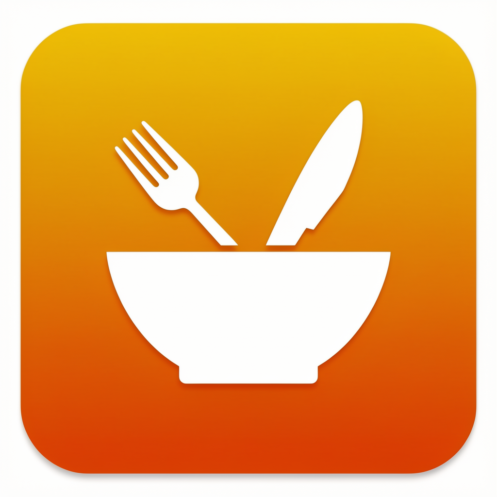 Food delivery app icon