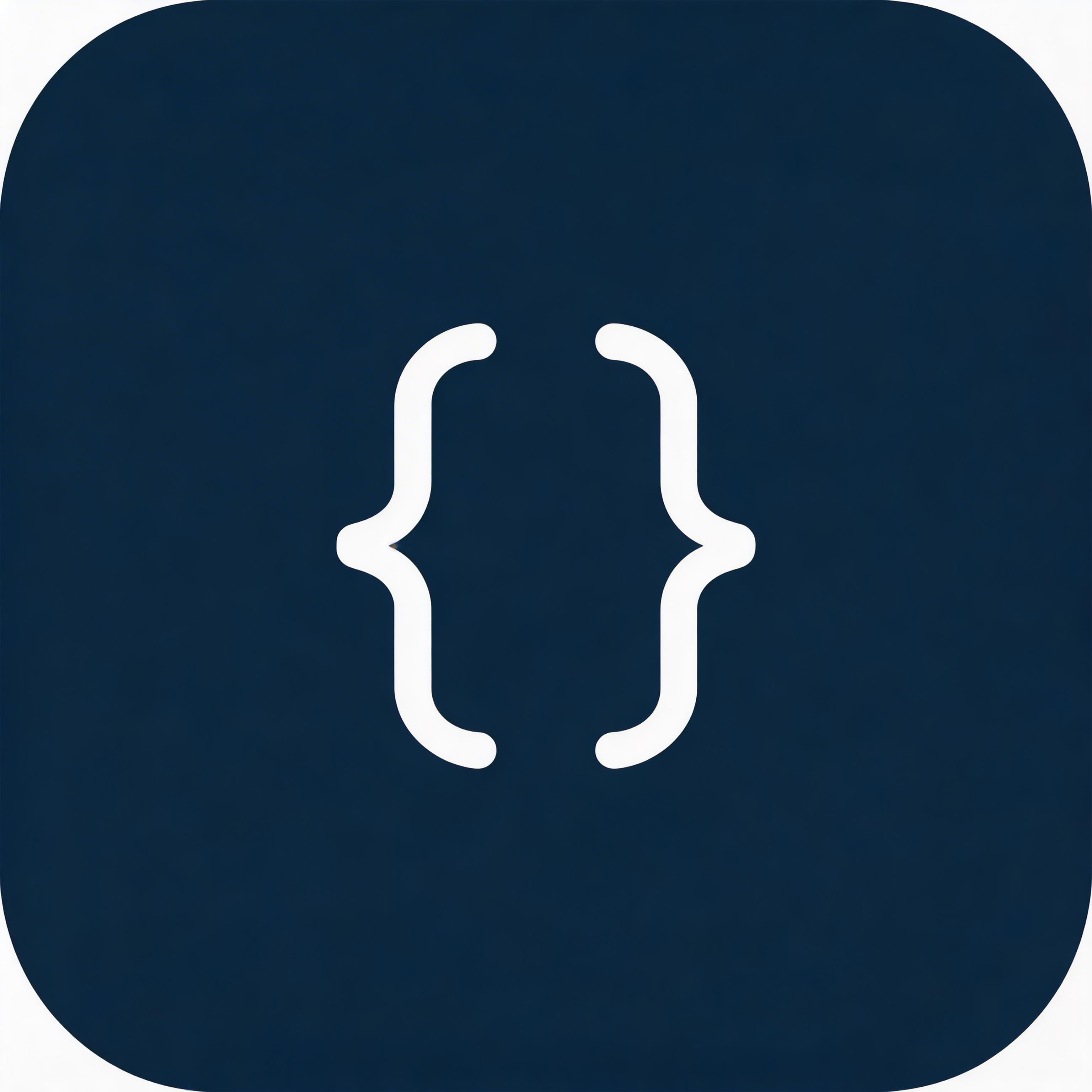 Minimalist style icon example